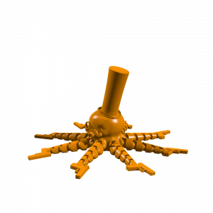 Glocktopus Decoration